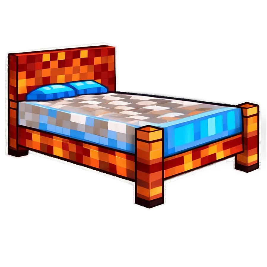 Minecraft Bed PNG Images