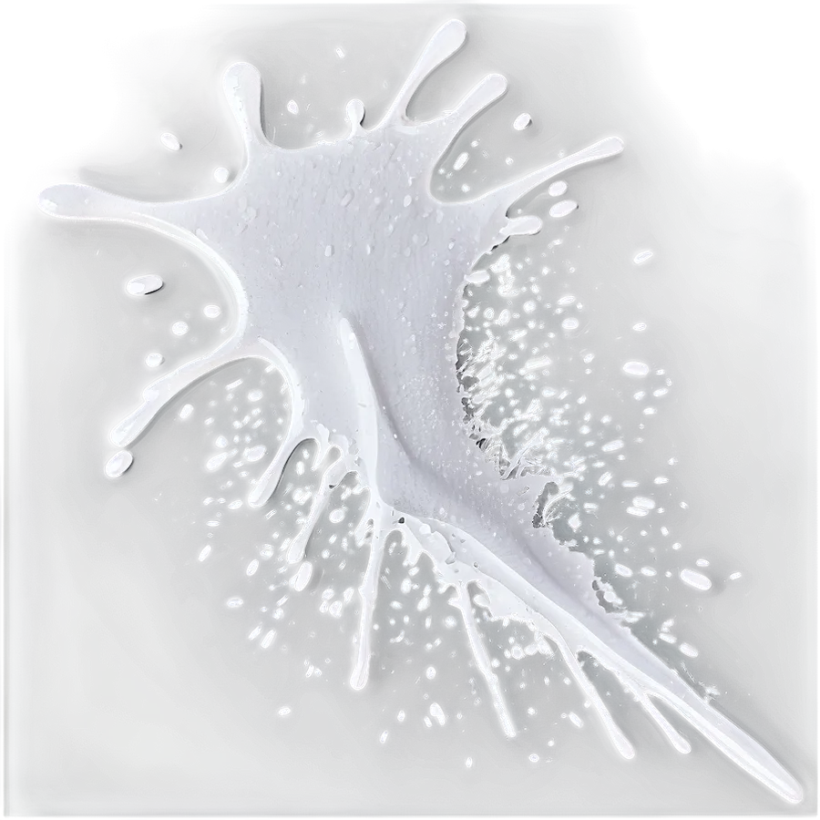 White Paint Splatter PNG Images