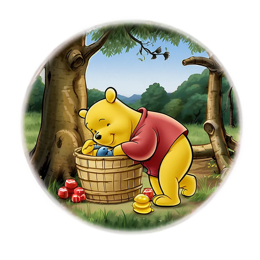 Winnie The Pooh Characters PNG Images