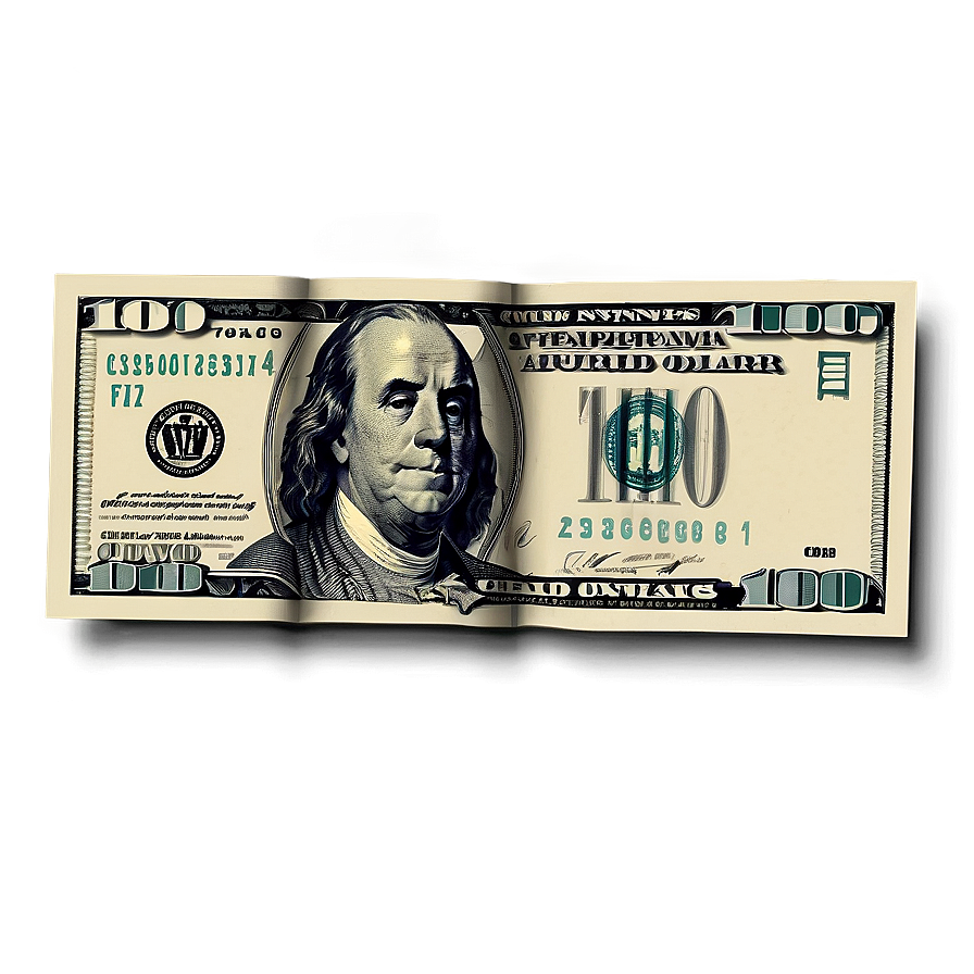 100 Dollar Bill In Circulation Design Png 62