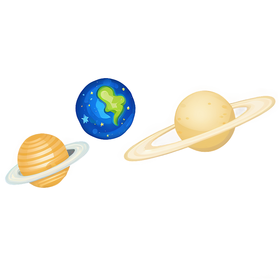 123 In Space Theme Png Faa