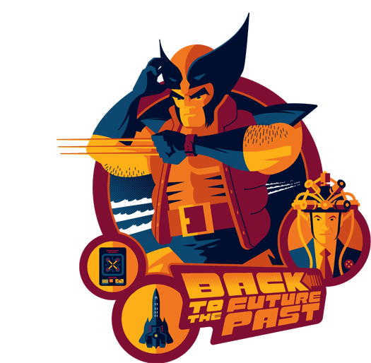 1394582169 B Mco Bttfp - X Men Back To The Future, HD Png Download PNG with transparent background