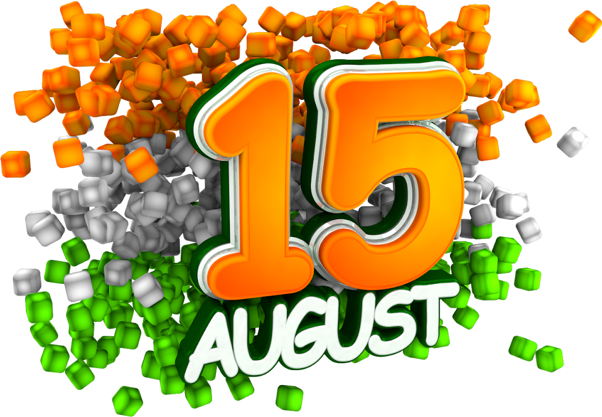 15 August Celebration3 D Render