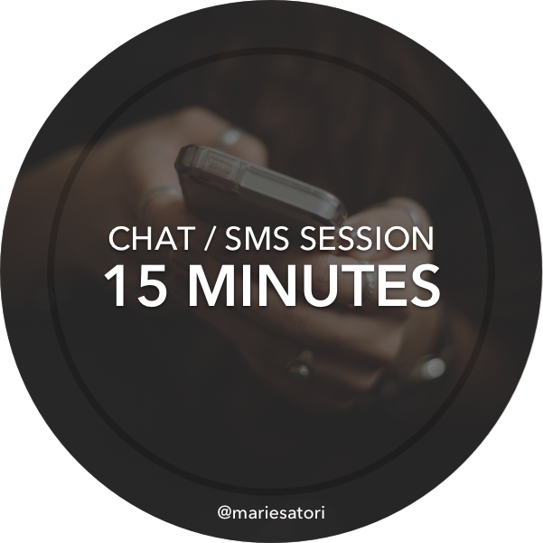 15 Minute Chat Session Promo