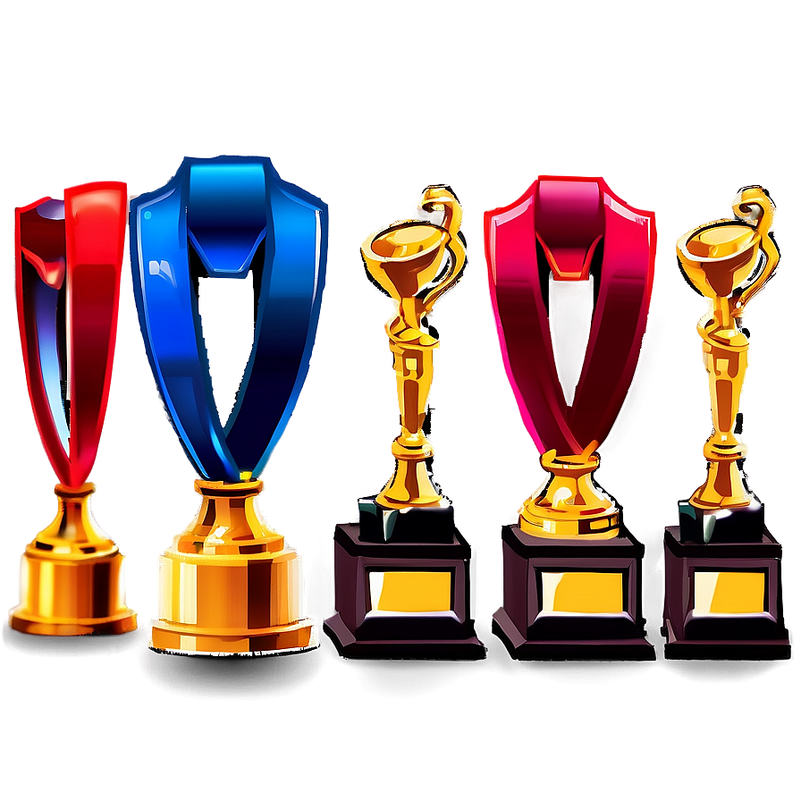 16 Bit Digital Trophies Png 06252024