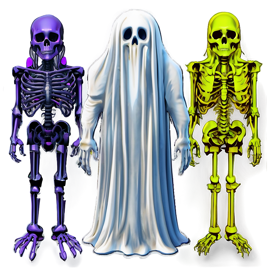 16 Bit Ghosts And Ghouls Png 06252024