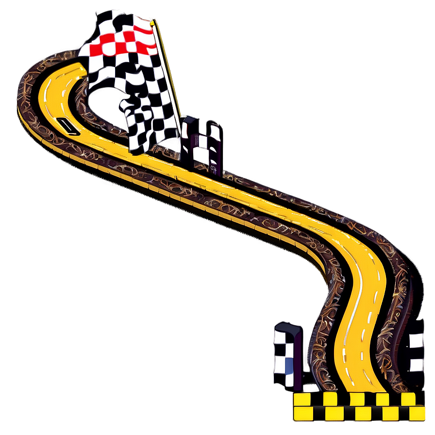 16 Bit Racing Tracks Png 06252024