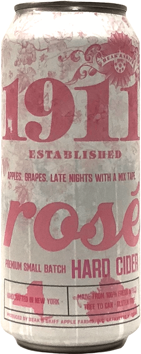 1911 Established Rose Hard Cider Can