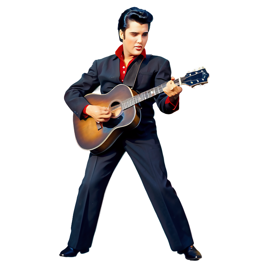 1950s Elvis Presley Png Rqw78