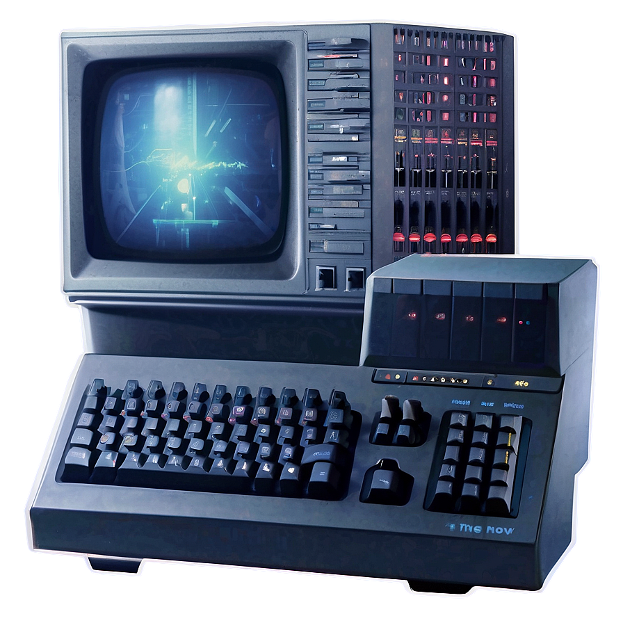 1980s Computer Technology PNG 13 PNG image with a transparent background, free high-resolution download