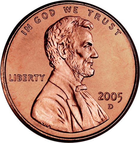 2005 D Lincoln Penny