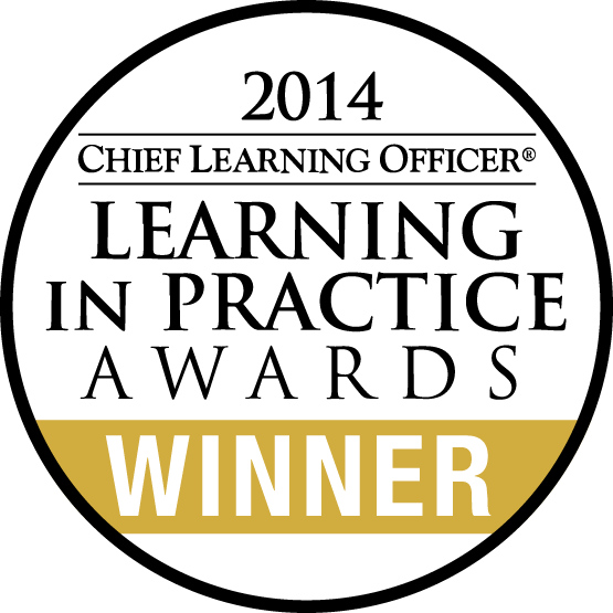 2014 Chief Learning Officer Award PNG with transparent background