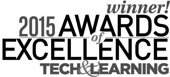 2015 Tech Learning Awardsof Excellence Winner PNG with transparent background