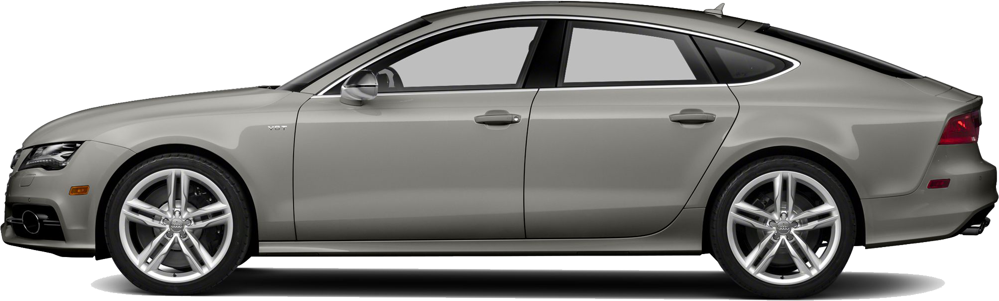 2018 Audi S7 Side Grey Png Image - Audi A4 2019 Side, Transparent Png PNG with transparent background