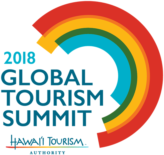 2018 Global Tourism Summit Logo PNG with transparent background
