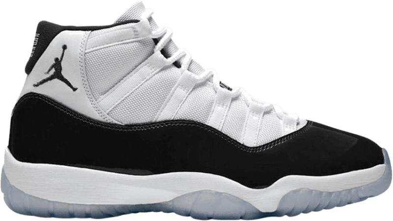 2018 Nike Air Jordan 11 Concord Xi Black White 378037-100 - Air Jordan 11 Win Like 82, HD Png Download PNG with transparent background