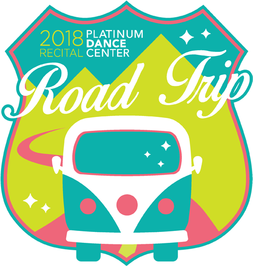 2018 Platinum Dance Center Road Trip Graphic