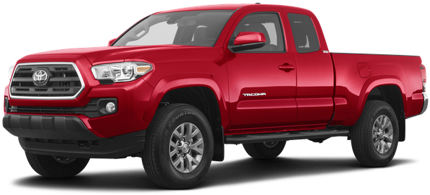 2018 Toyota Tacoma Red, HD Png Download PNG with transparent background