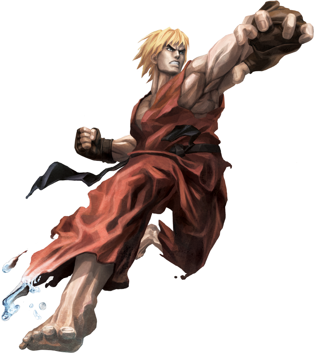 2109095-kensfxt - Street Fighter X Tekken Ken, HD Png Download PNG with transparent background