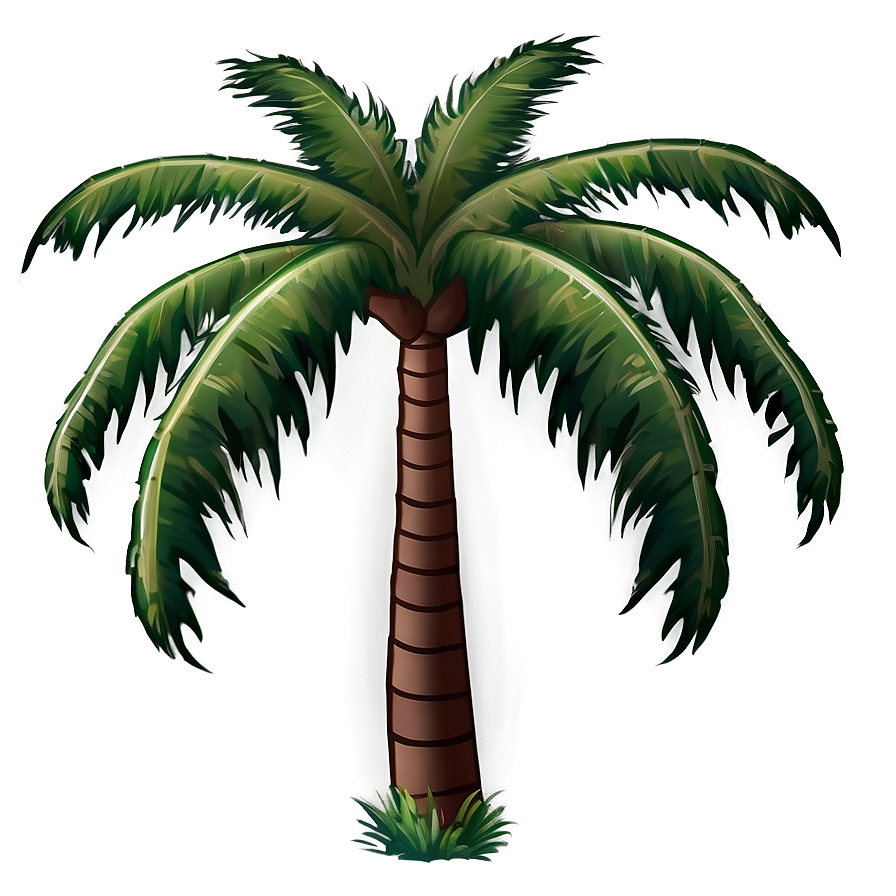 2d Palm Tree Emoji Png 06272024