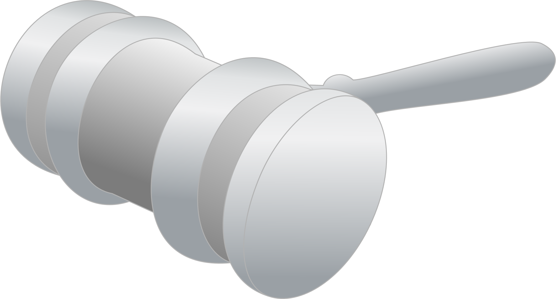 3 D Gavel Graphic