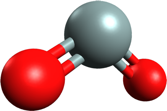 3 D Model Water Molecule H2 O PNG with transparent background