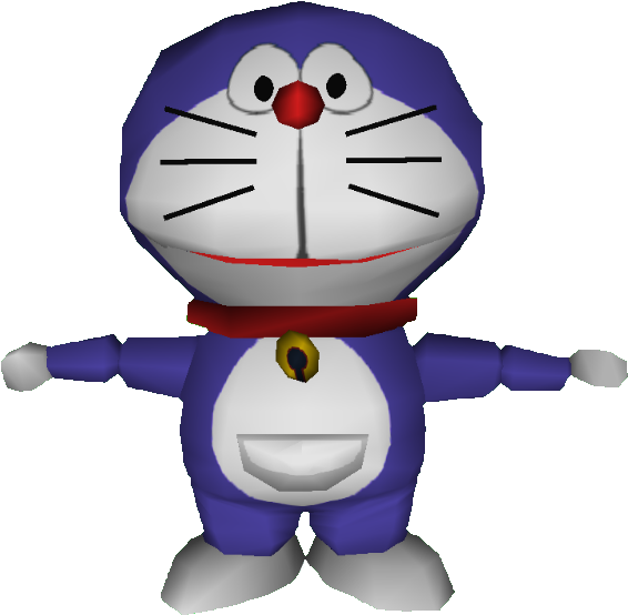 3 D Modelof Animated Robot Cat