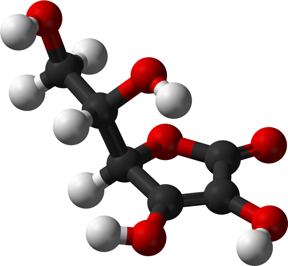 L Ascorbic Ac - Vitamin C Molecule, HD Png Download PNG with transparent background
