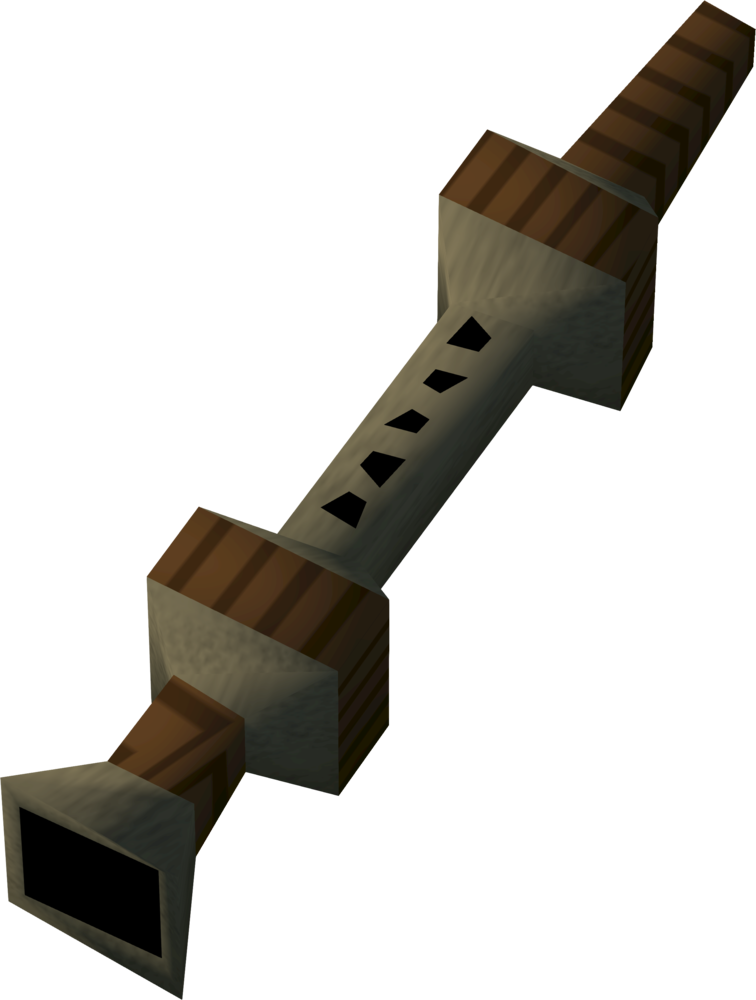 3 D Rendered Flute