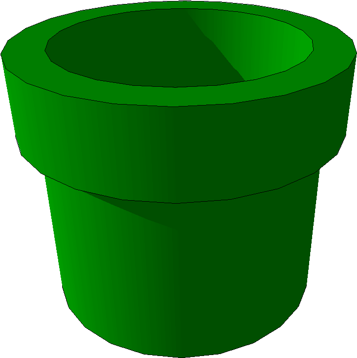 Pipe Clipart Mario Pipe - Warp Pipe Mario 3d, HD Png Download PNG image with a transparent background, free high-resolution download