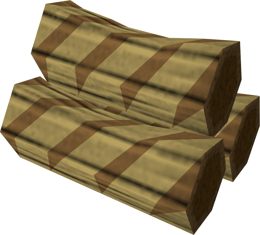 3 D Rendered Logs PNG with transparent background