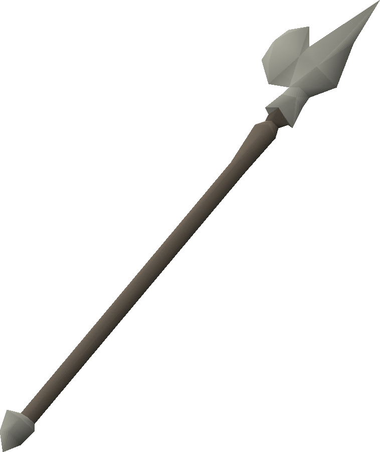 3 D Rendered Spear Graphic