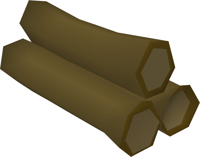 3 D Rendered Wooden Logs PNG with transparent background