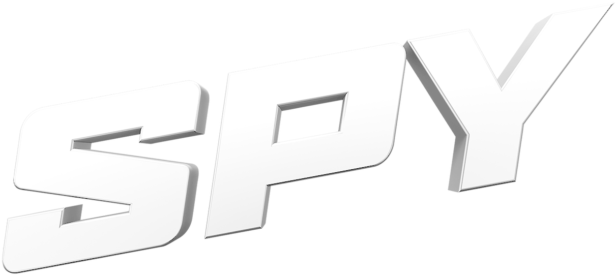 3 D Spy Text Logo