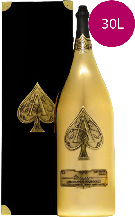 30 L Aceof Spades Champagne Bottle