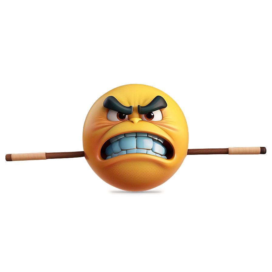 3d Angry Emoji Png 23