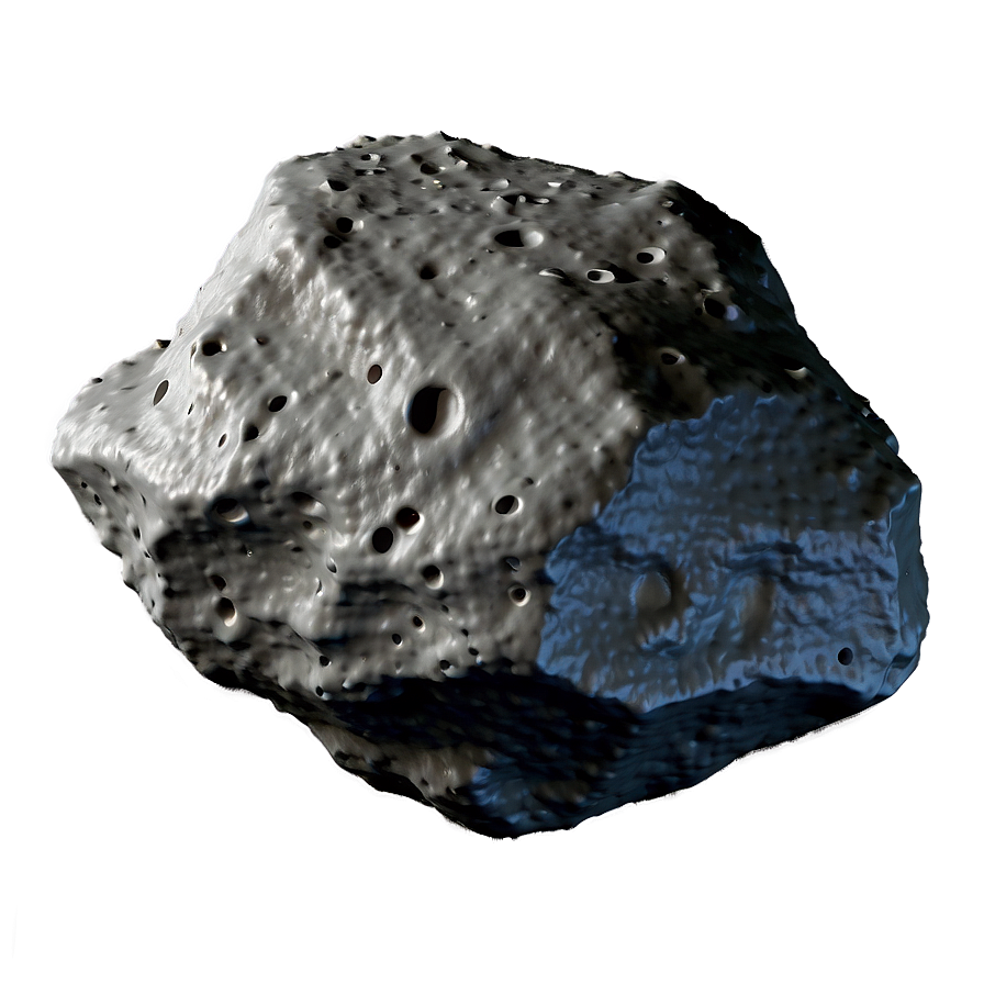 3D Asteroid PNG 06212024 PNG image with a transparent background, free high-resolution download