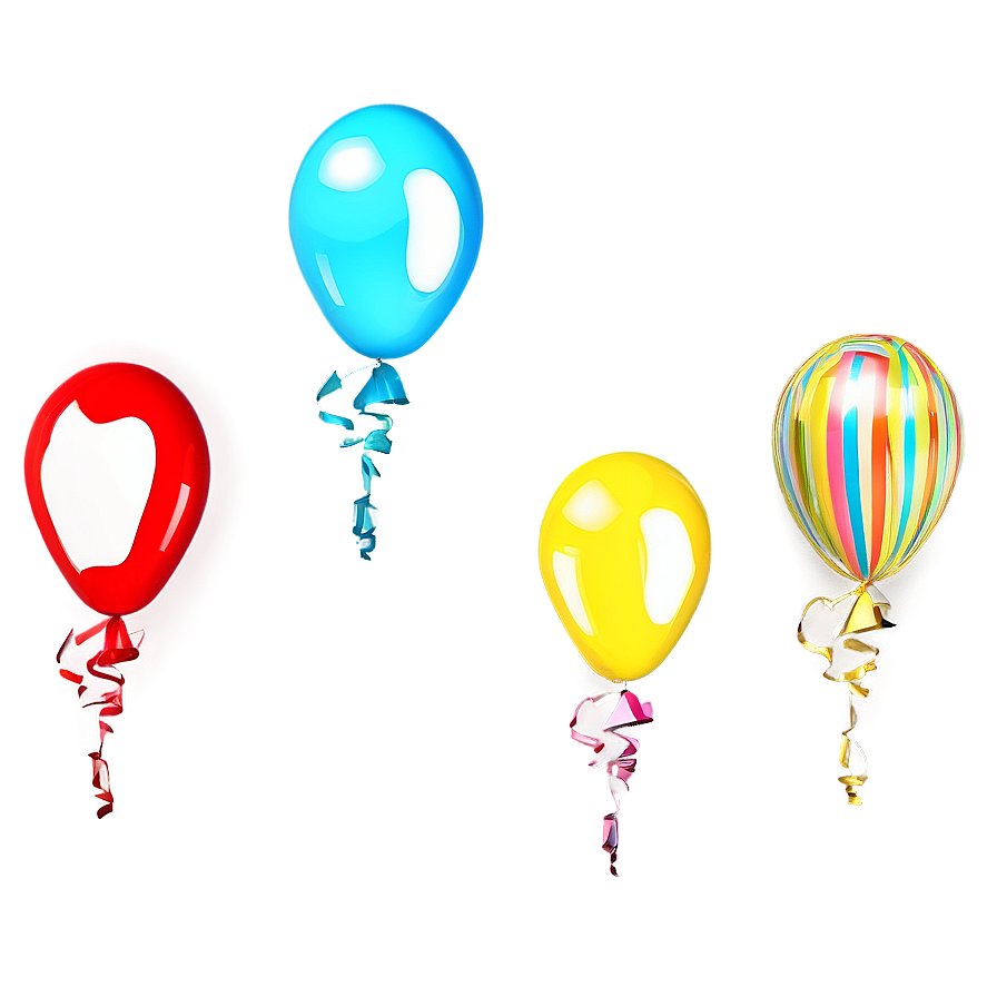 3d Balloon Effect Png 32