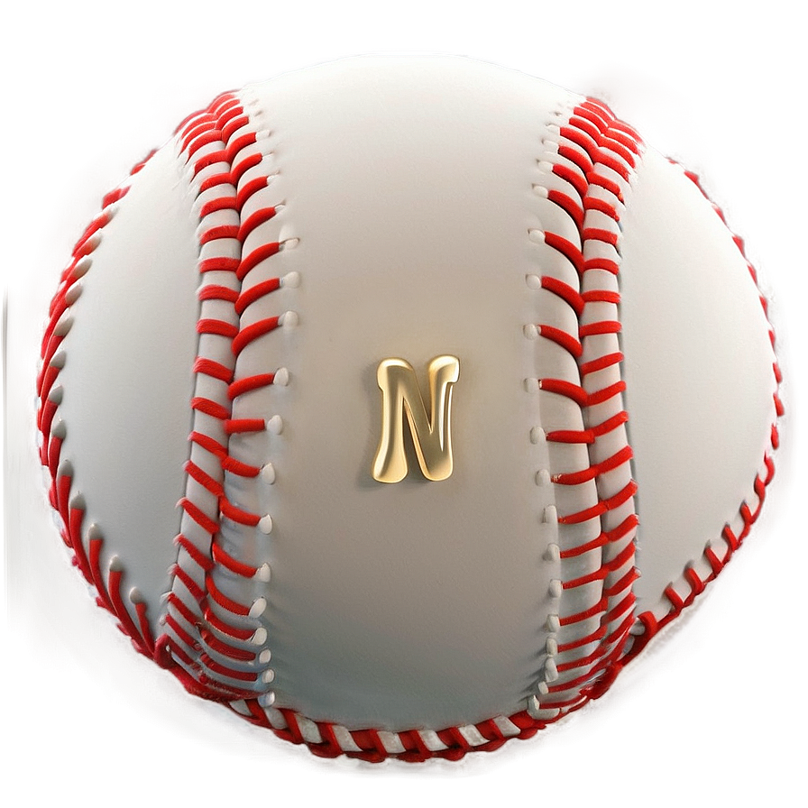 3d Baseball Stitching Effect Png Cgw