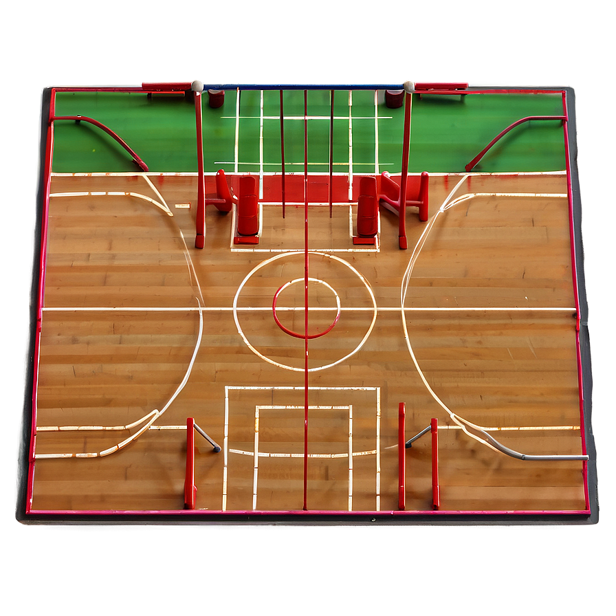 3d Basketball Court Png Vtc65