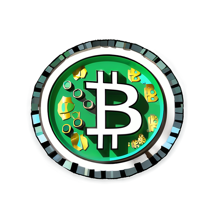 3d Bitcoin Representation Png Rwn