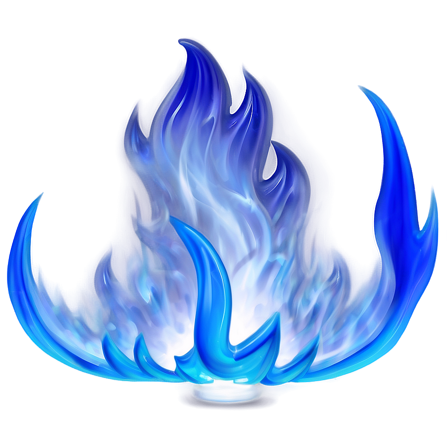 3d Blue Flame Png 16