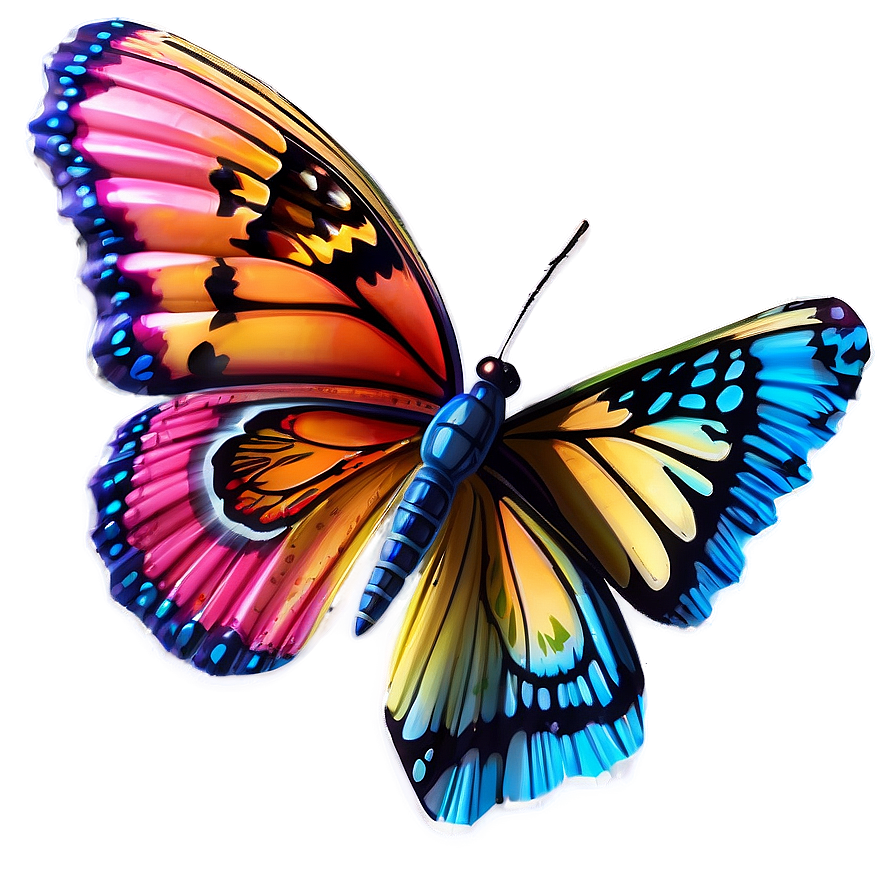 3d Butterfly D