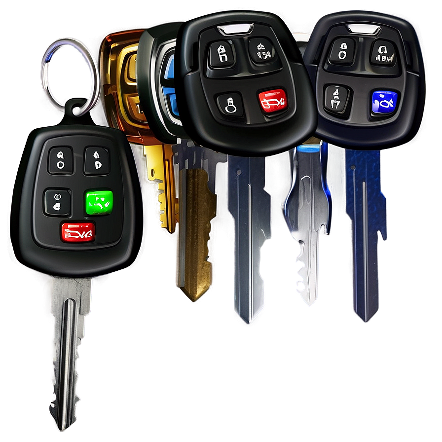 3d Car Keys Png Cow