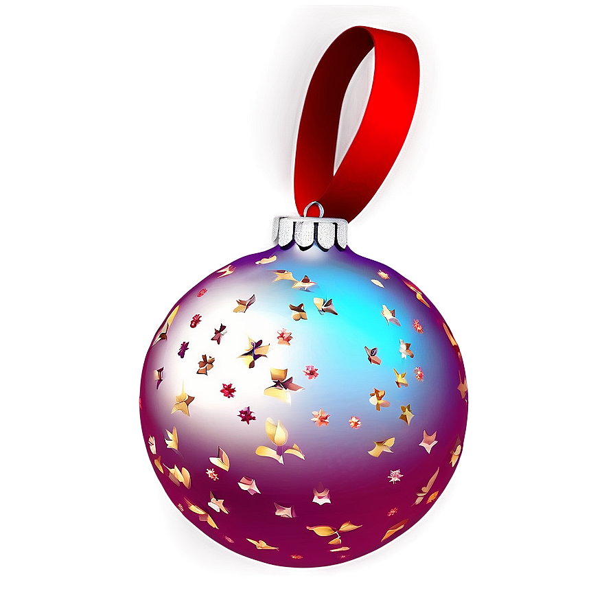 3d Christmas Ornaments Png Hbb