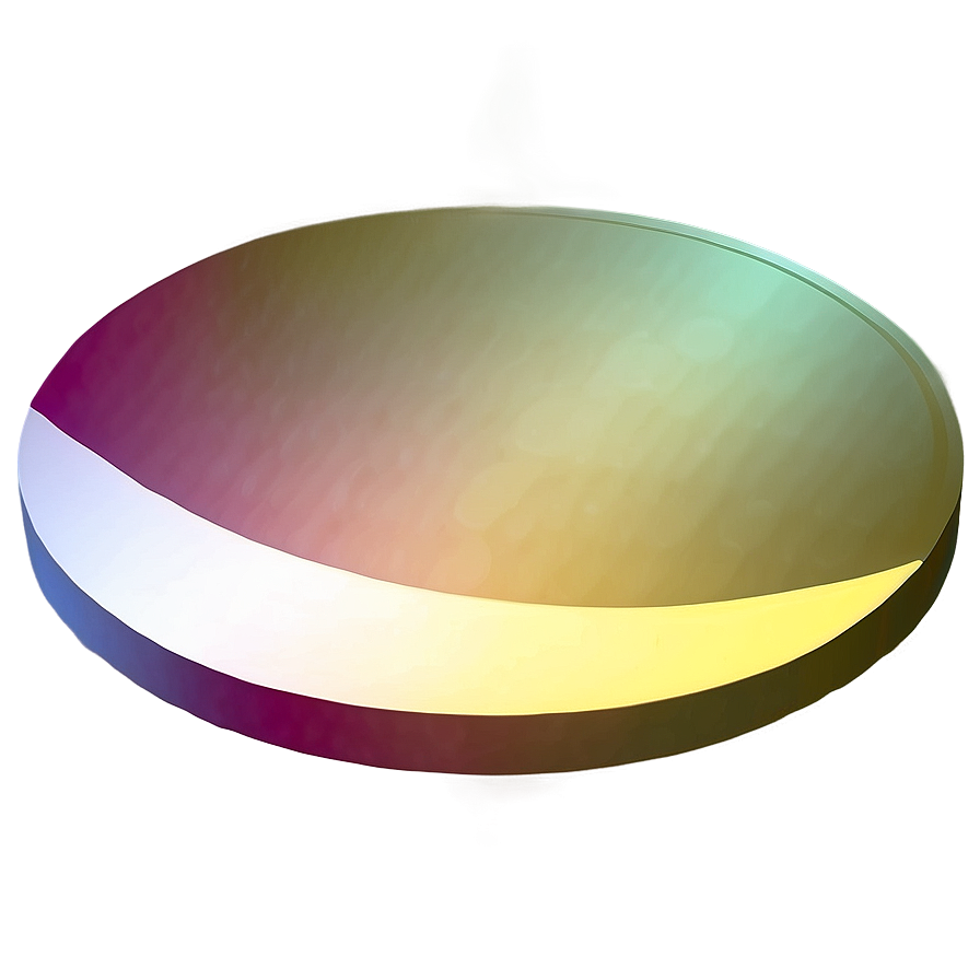 3d Circle With Reflection Png 20