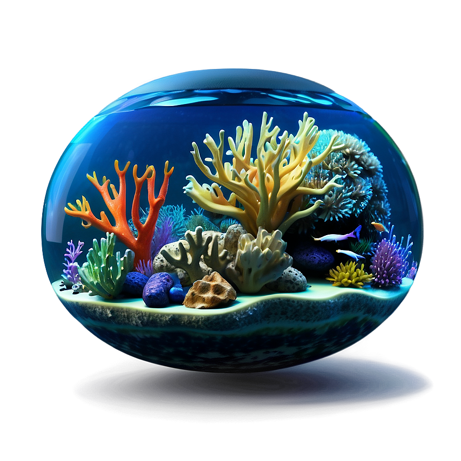 3d Coral Reef Ecosystem Png Blh