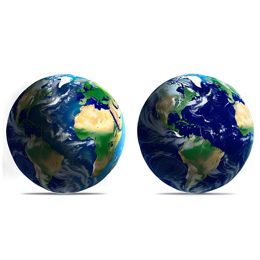 3d Earth In High Resolution Png Ngg3