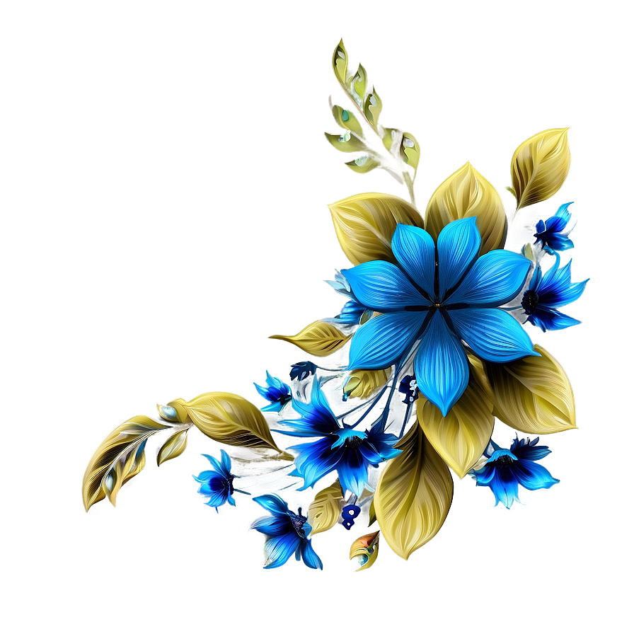 3d Floral Texture Png Qyn