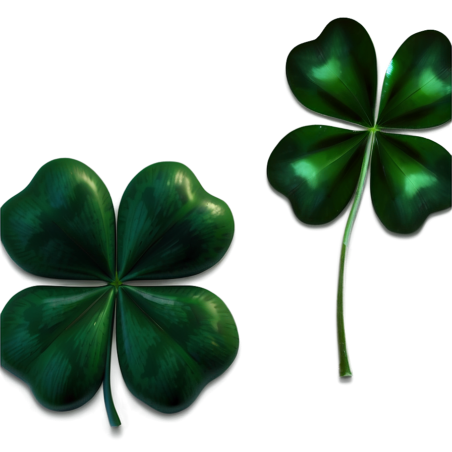 3d Four Leaf Clover Png Vup75